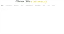 Desktop Screenshot of beekmandelamaterinn.com